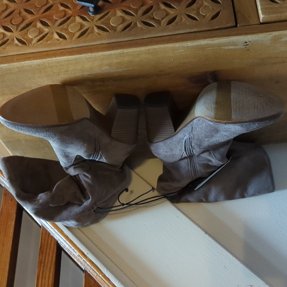 Merona size 7 calf high boots - Picture 5 of 7